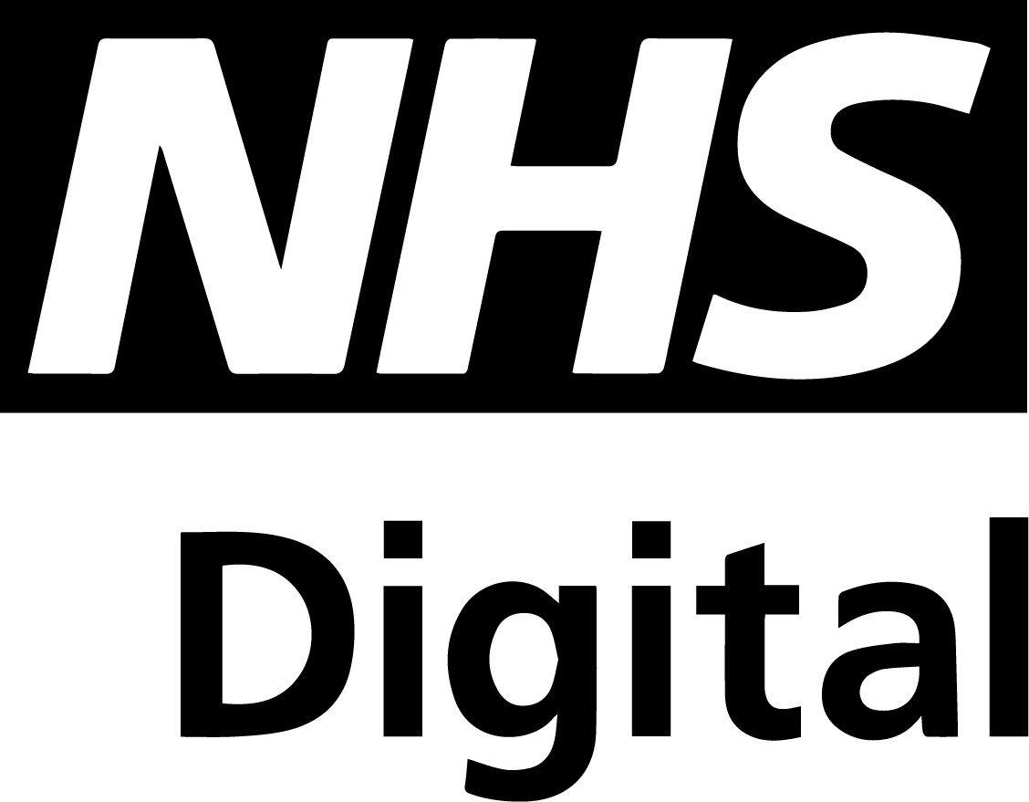 NHS Digital logo in black